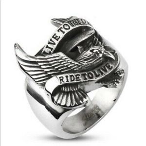 Men’s Ring “Live to ride ride to live”